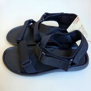 NWT MUJI Black Sandals